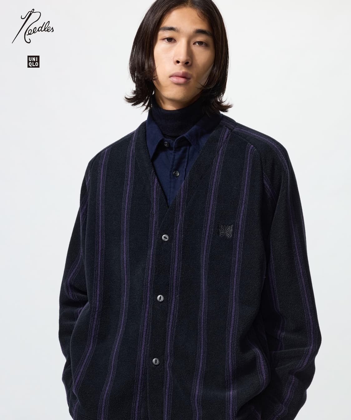 유니클로 니들스 유니들스 스트라이프 가디건 , 팬츠 새상품 최저가 상품이미지1