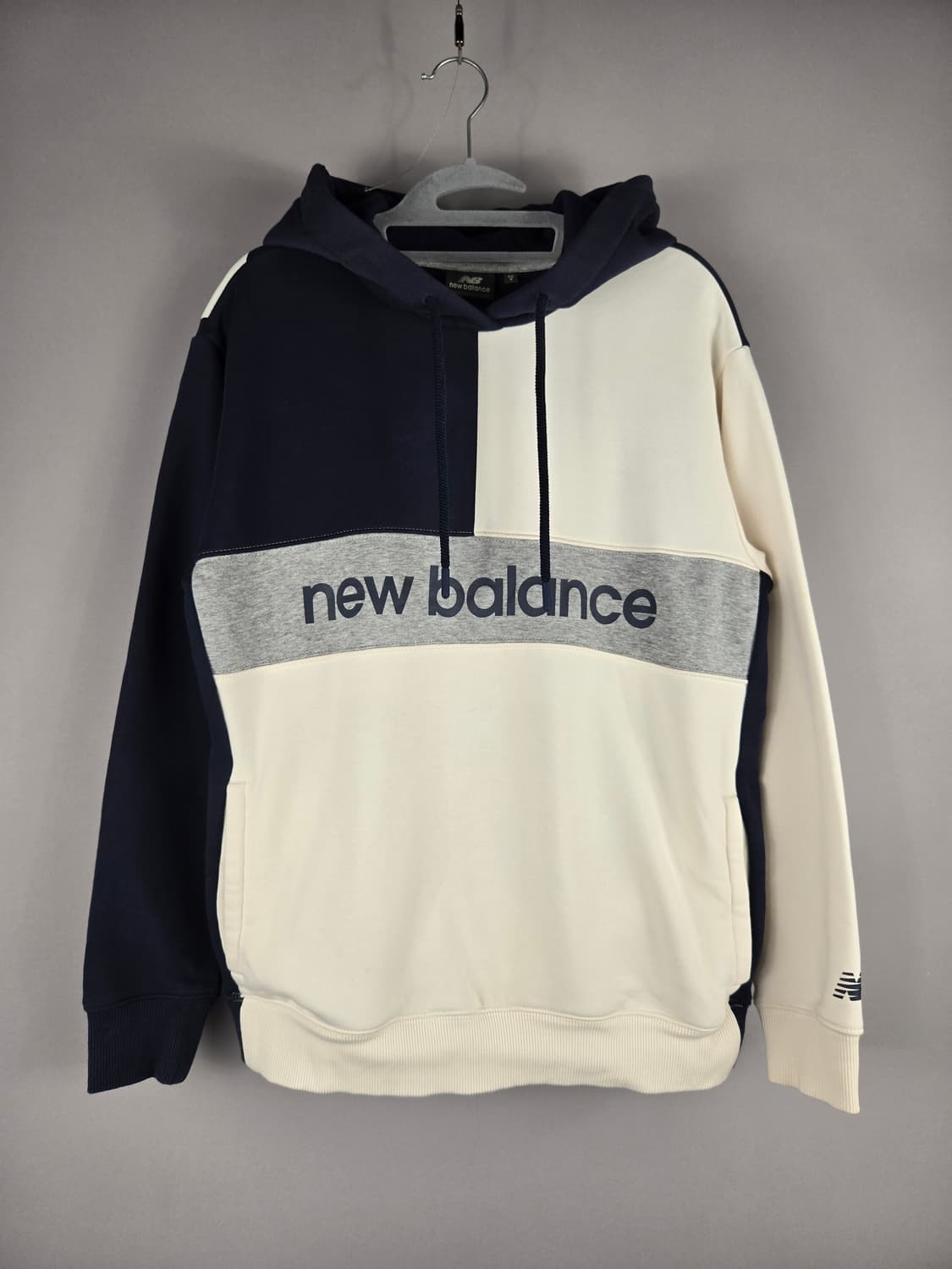 [무료배송]뉴발란스 90(S) 공용 기모 후드 티셔츠 상품이미지1