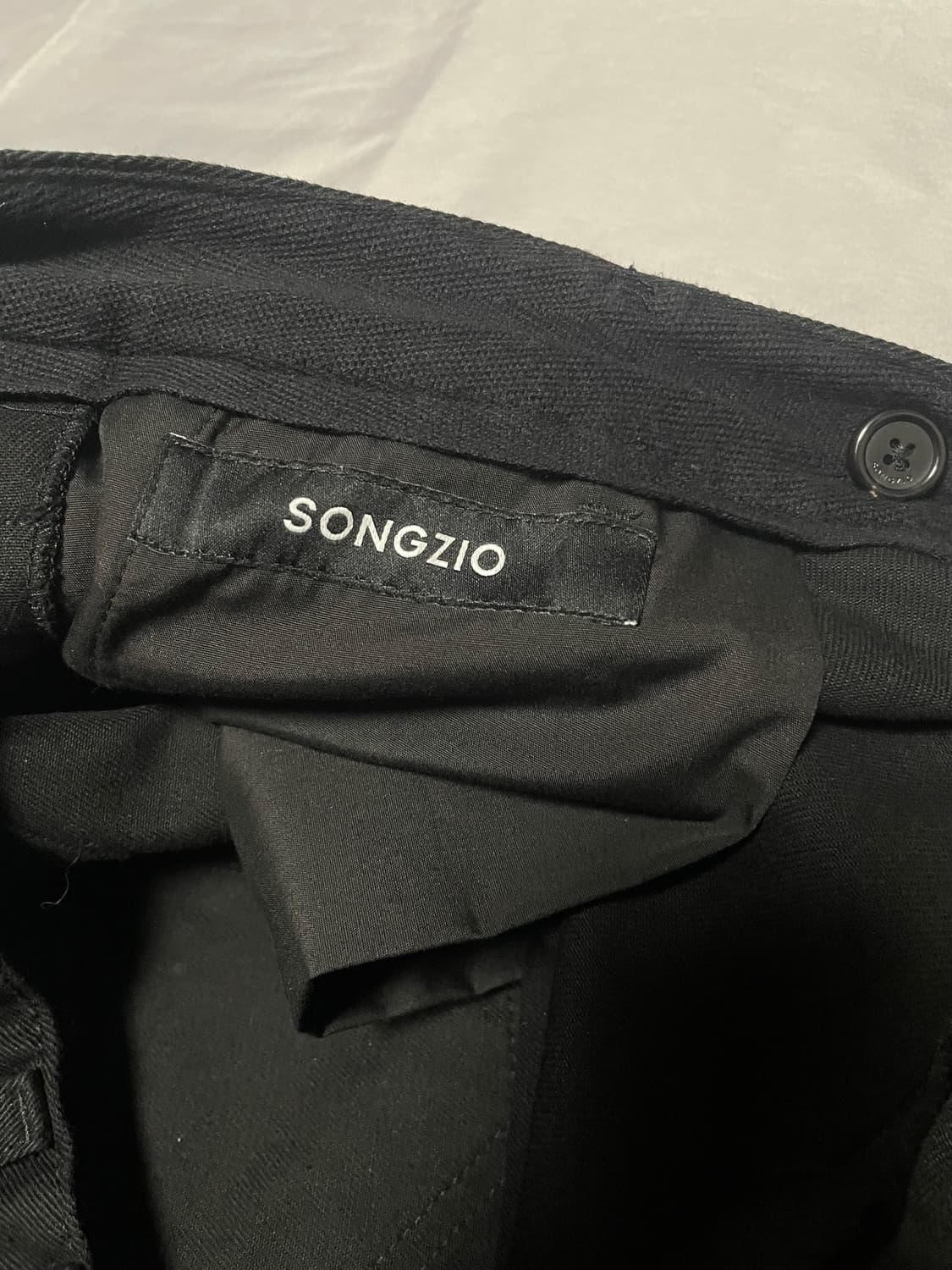 송지오 옴므 21ss 코튼 벌룬 팬츠 상품이미지6