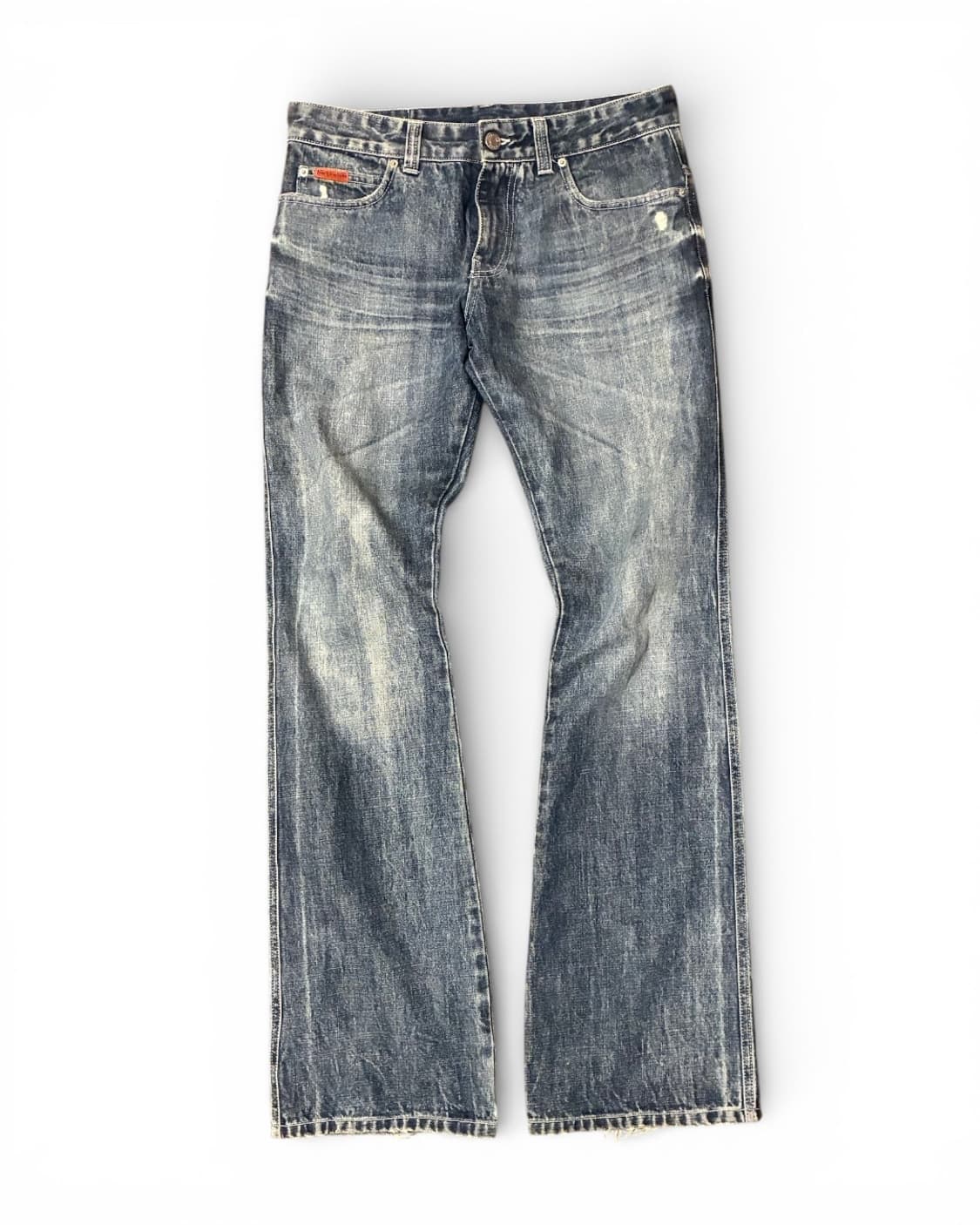 마틴로즈 부츠컷 데님마블워시 상품이미지1