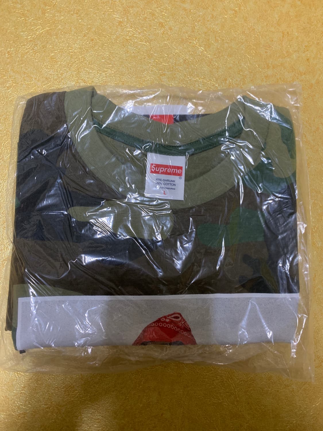 [L] 슈프림 카티 티셔츠 카모 상품이미지2