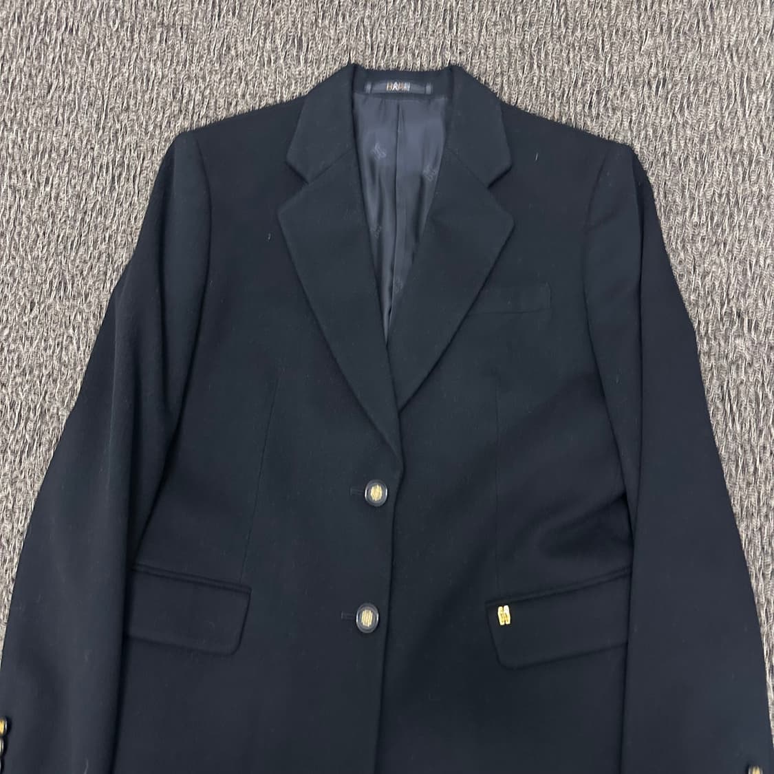 DAKS 닥스 울 캐시미어 여성 정장 자켓 블랙 95(M) 상품이미지2