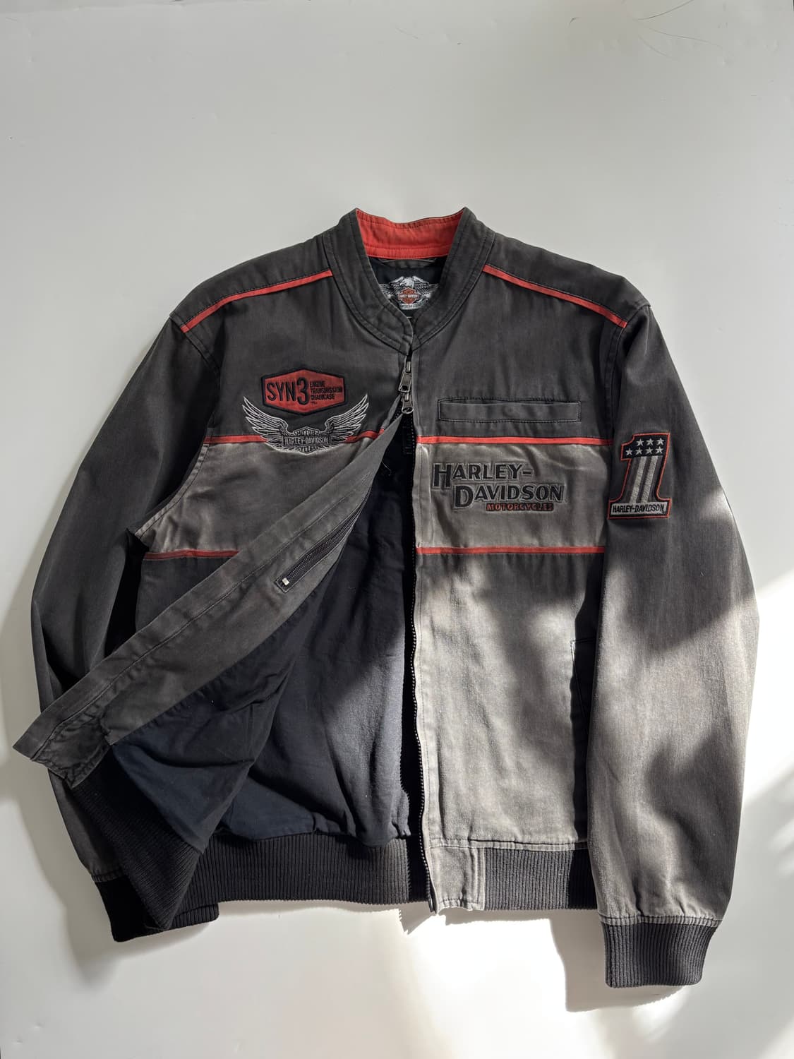 Harley Davidson 할리데이비슨 아이언 블록 자켓  상품이미지5