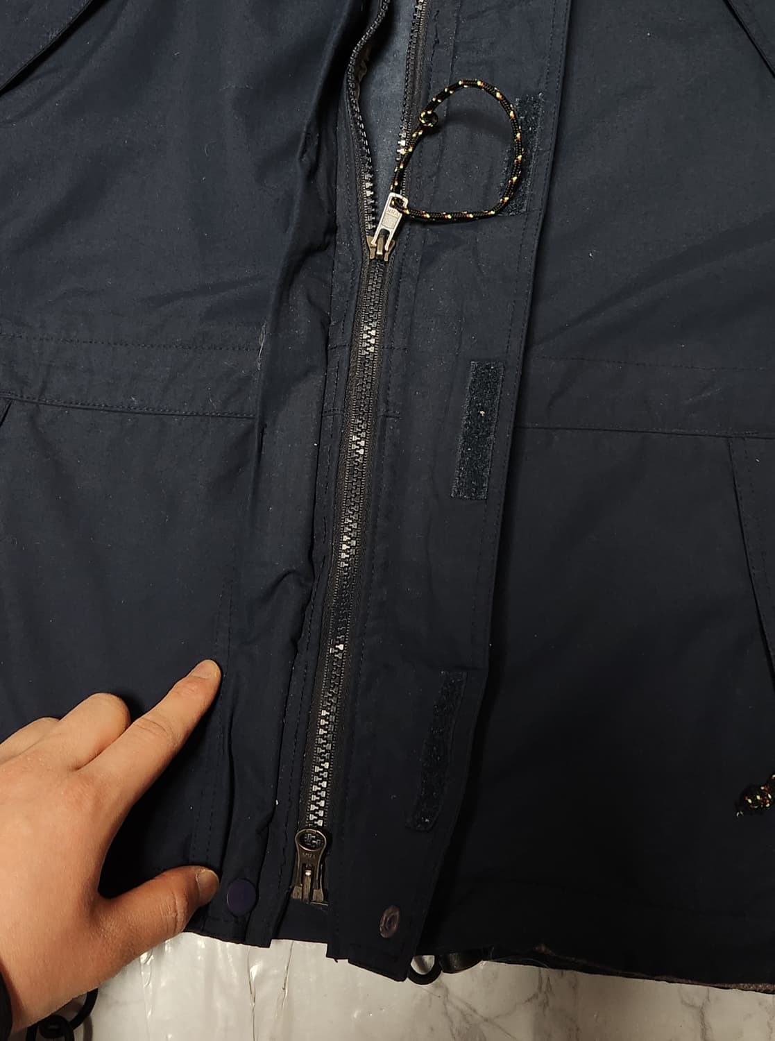 파타고니아 90s 네이비 시티보이 바람막이 후드 자켓 상품이미지5