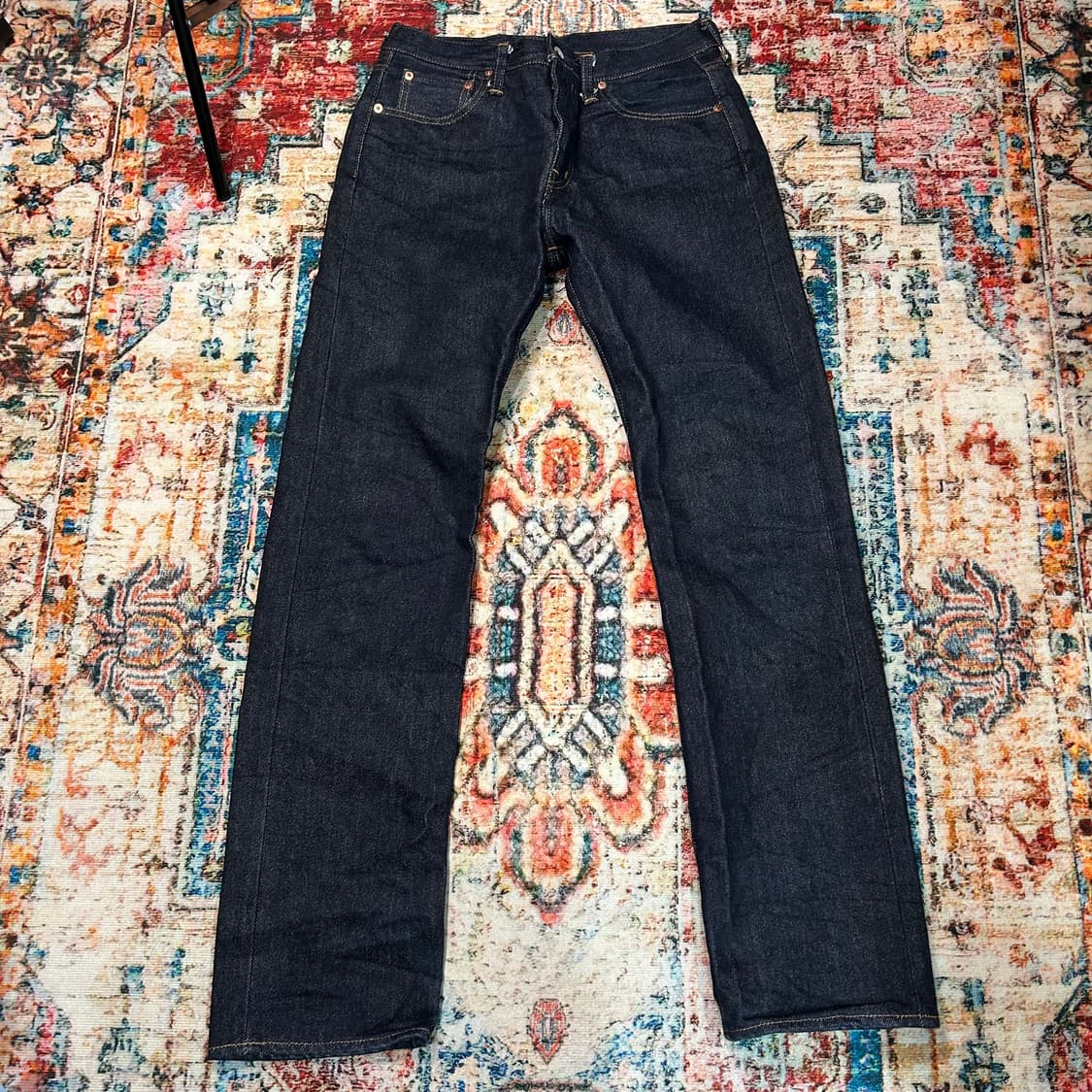 [32X34] 아이언하트 634Z 21oz 엑스트라 헤비 데님팬츠 상품이미지1