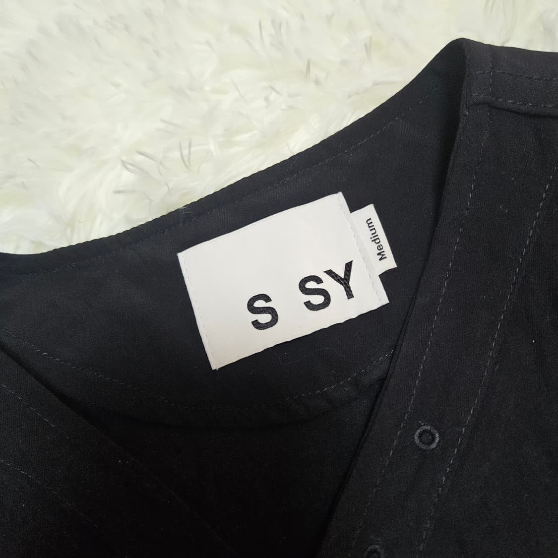 에스에스와이(S SY) 웨스턴 프린지 미끌 셔츠 M size 상품이미지9