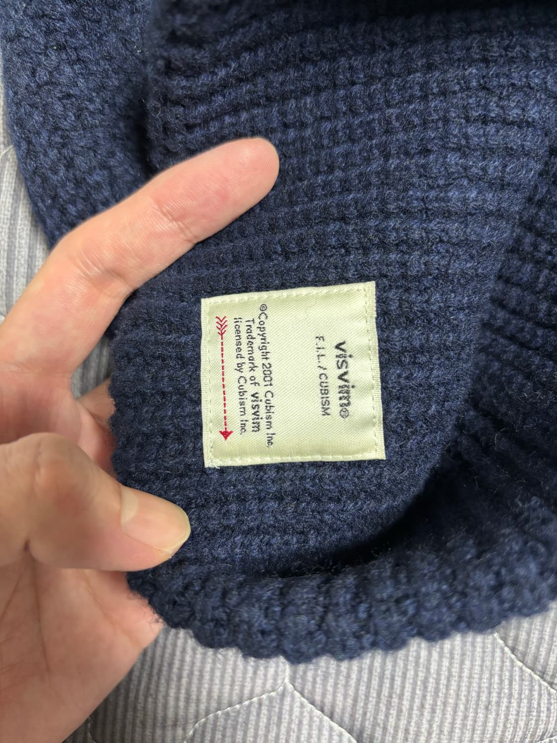 비즈빔 비니 네이비 상품이미지4