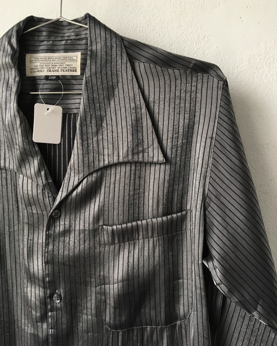 Stripe pattern sliver mood shirt 상품이미지3