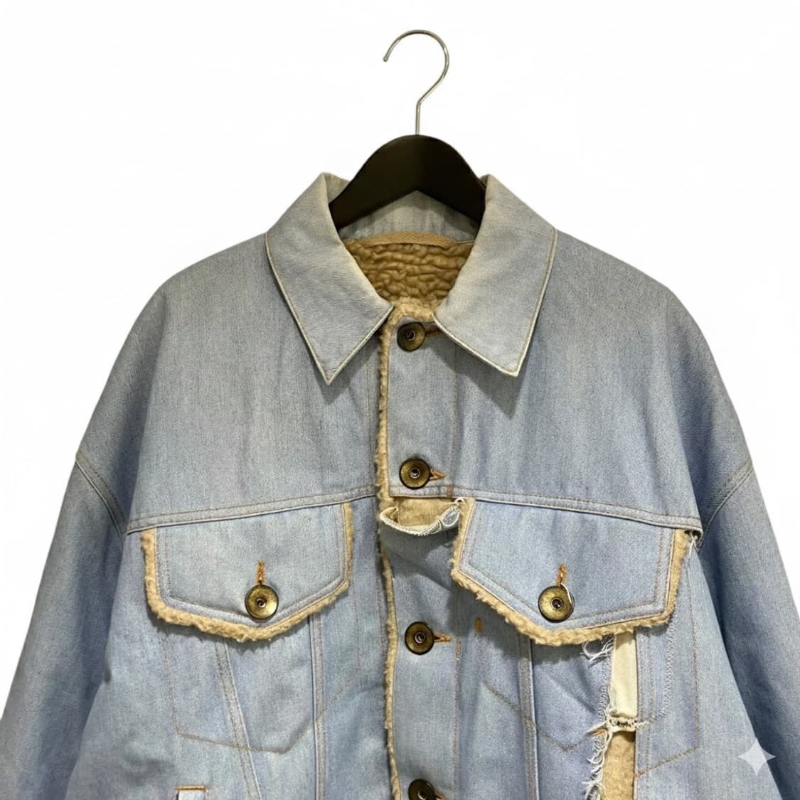 KOLOR denim jacket 22WCM-G07109 -22AW 상품이미지3