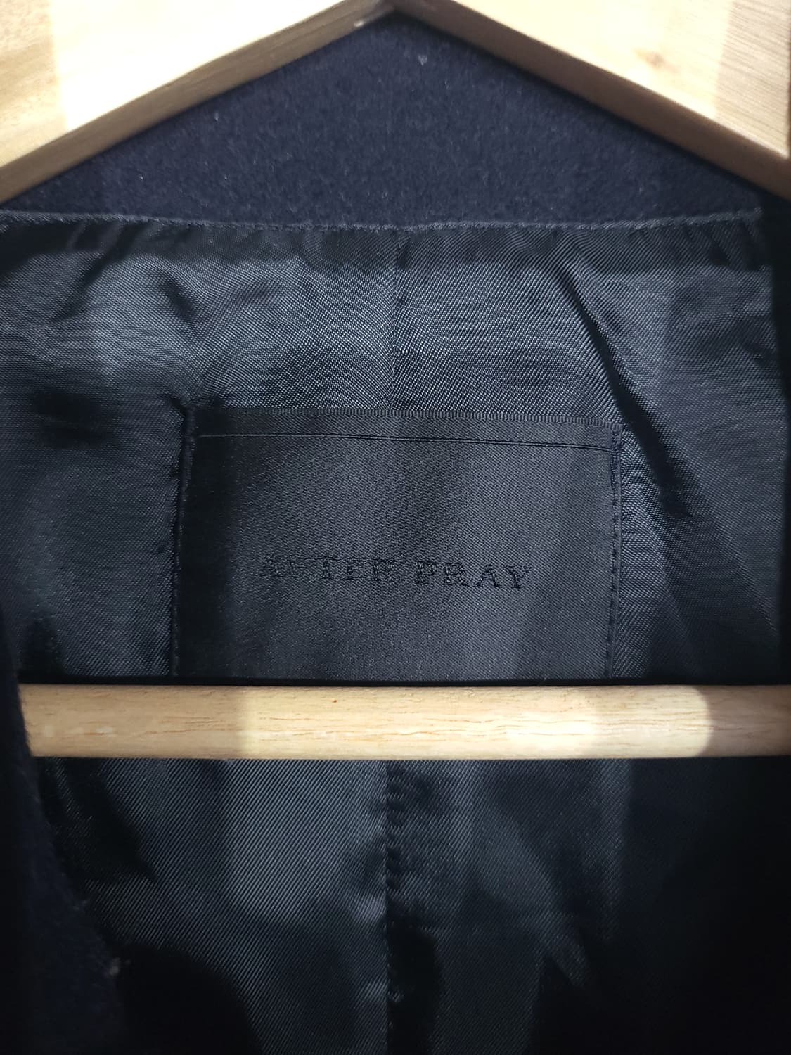 AFTER PRAY 발마칸 코트 네이비 M 상품이미지5