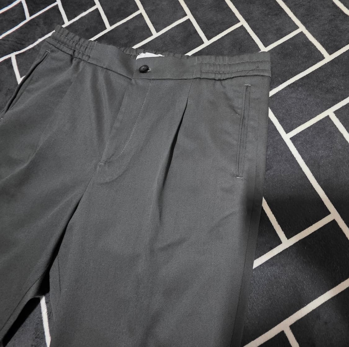 MrP. 밴딩 코튼팬츠 상품이미지2