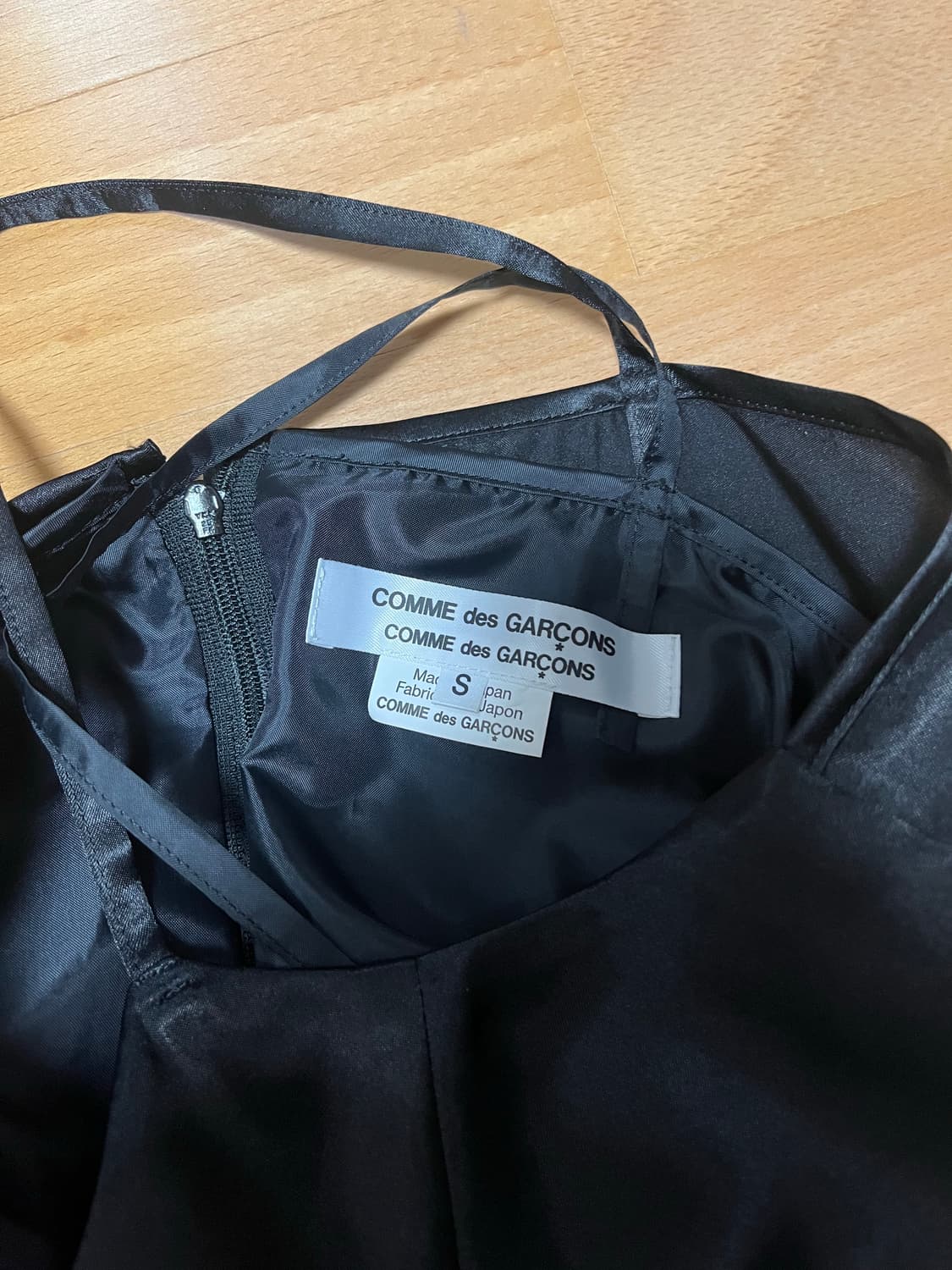 Comme des Garcons Satin Camisole with Fr 상품이미지8