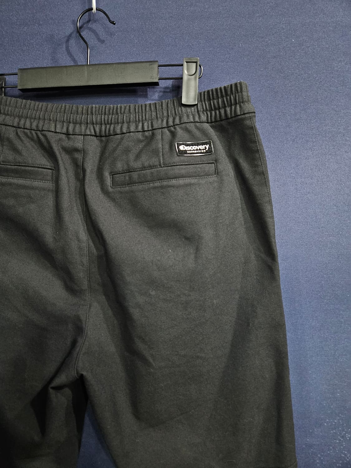 디스커버리 블랙컬러 남성 허리 32~34 밴드 조거팬츠  상품이미지8