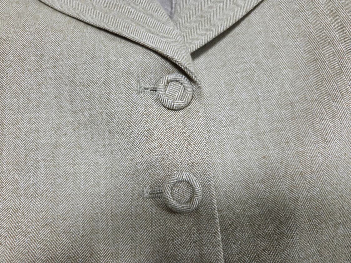 유네네(unene) 헤링본 크롭자켓 55-66 새상품 상품이미지8