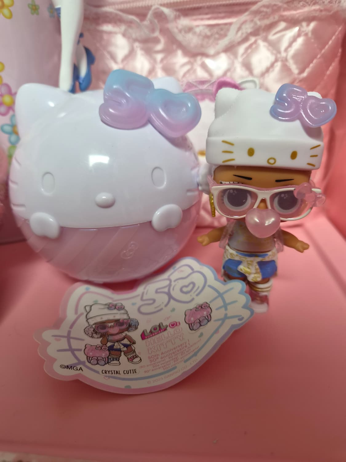 LOL 서프라이즈 러브 헬로키티 50주년 한정 콜라보 피규어 상품이미지1