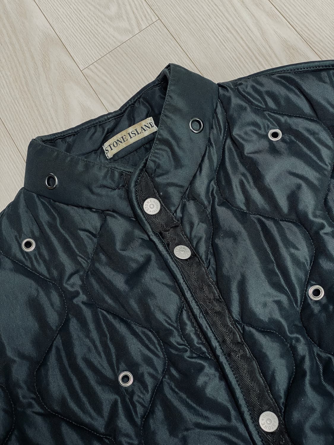  스톤아일랜드 (이너 탈부착 아우터 전용) 블랙 이너 패딩 L 사이즈 상품이미지8