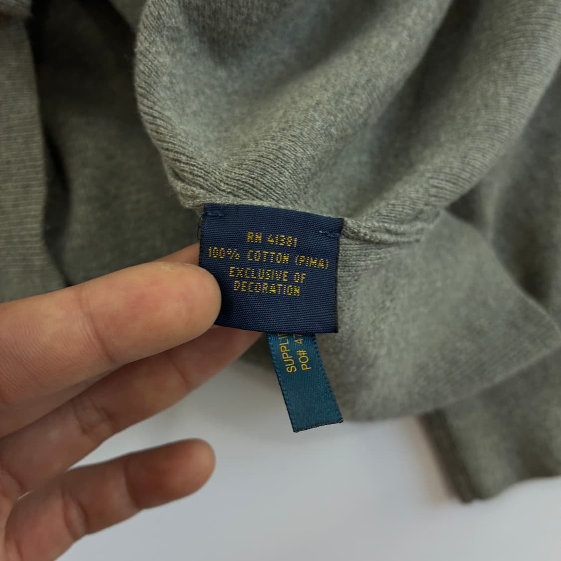 Polo 폴로 랄프로렌 신형 디크그레이 니트 상품이미지4