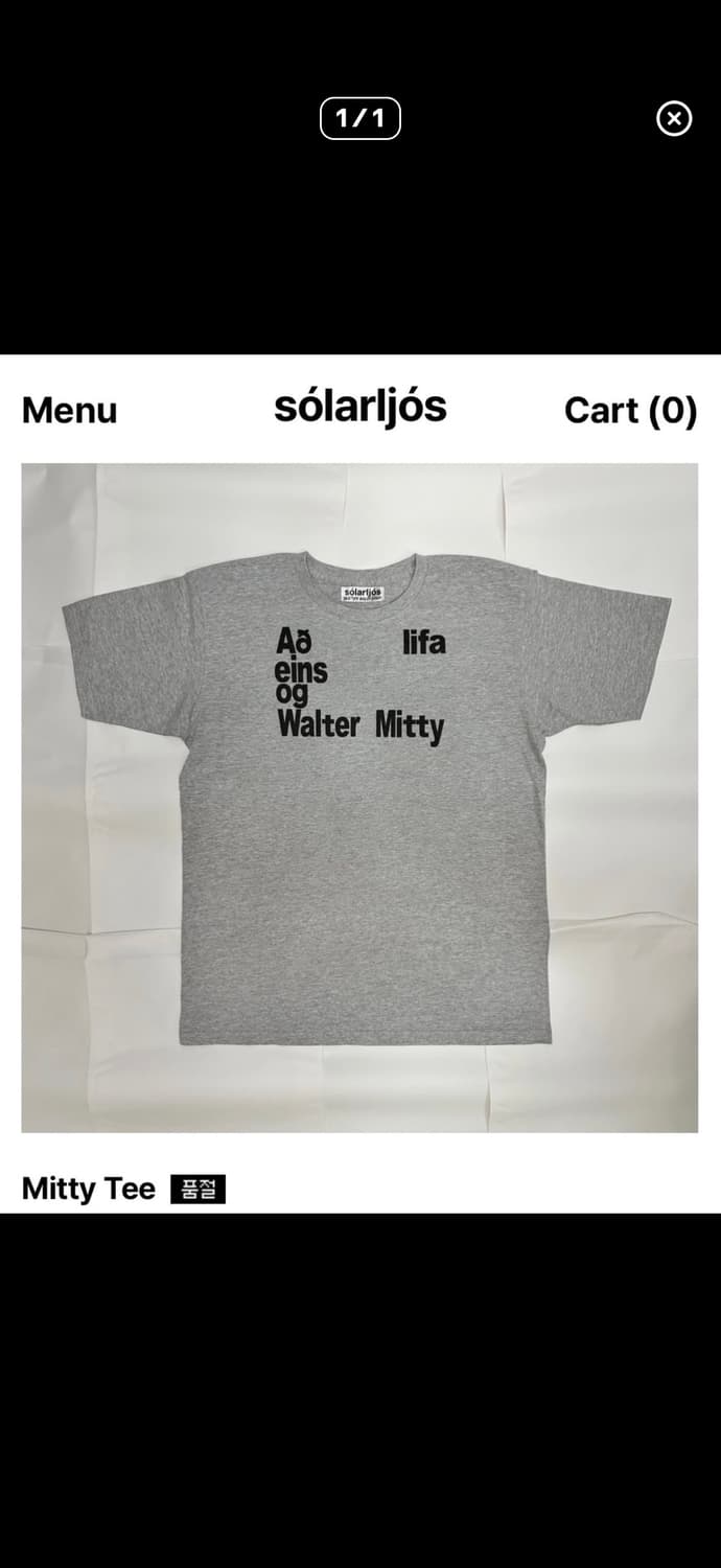 솔라리오스 반팔 2사이즈 구해요..! 상품이미지1