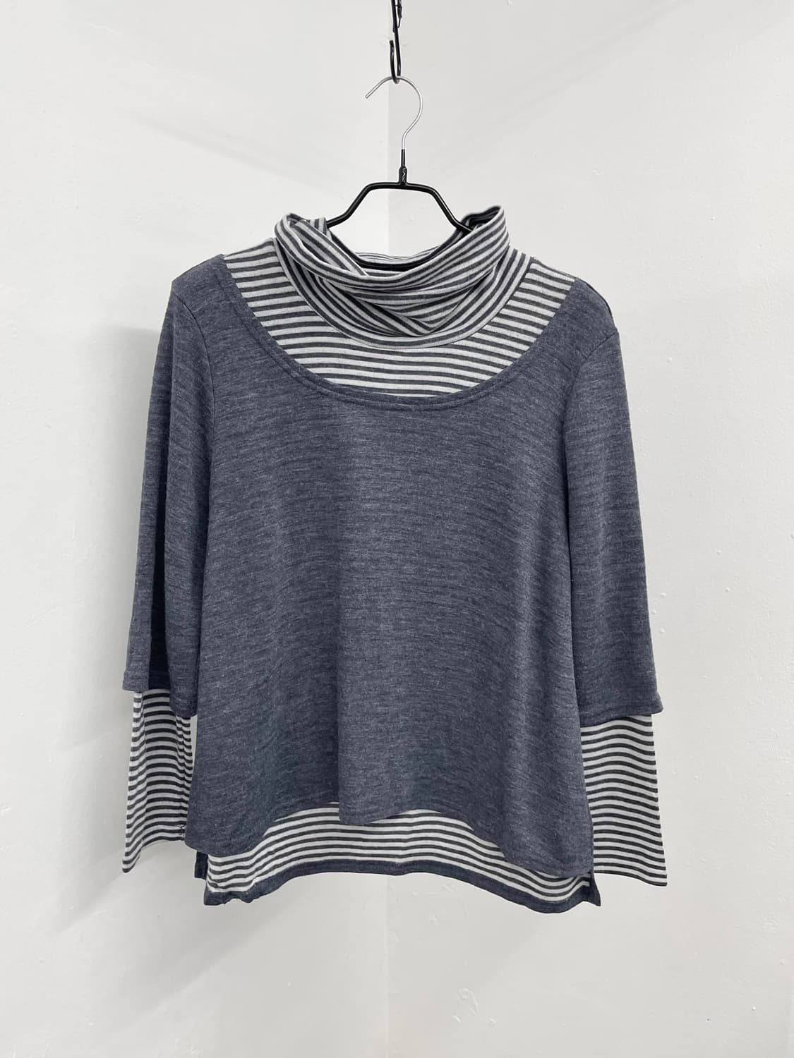 너드 레이어드 스트라이프 슬리브 상품이미지5