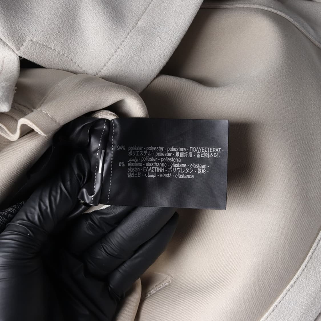 ZARA 릴렉스핏 페이크 스웨이드 셔츠 자켓 베이지 M 상품이미지6