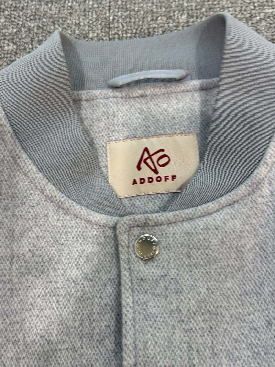 애드오프 울 오버 바시티 자켓 M 상품이미지3