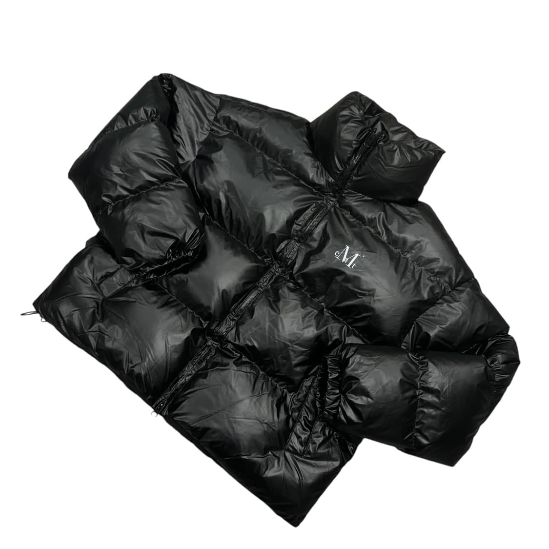 무센트 하이넥 글로시 패딩 상품이미지3