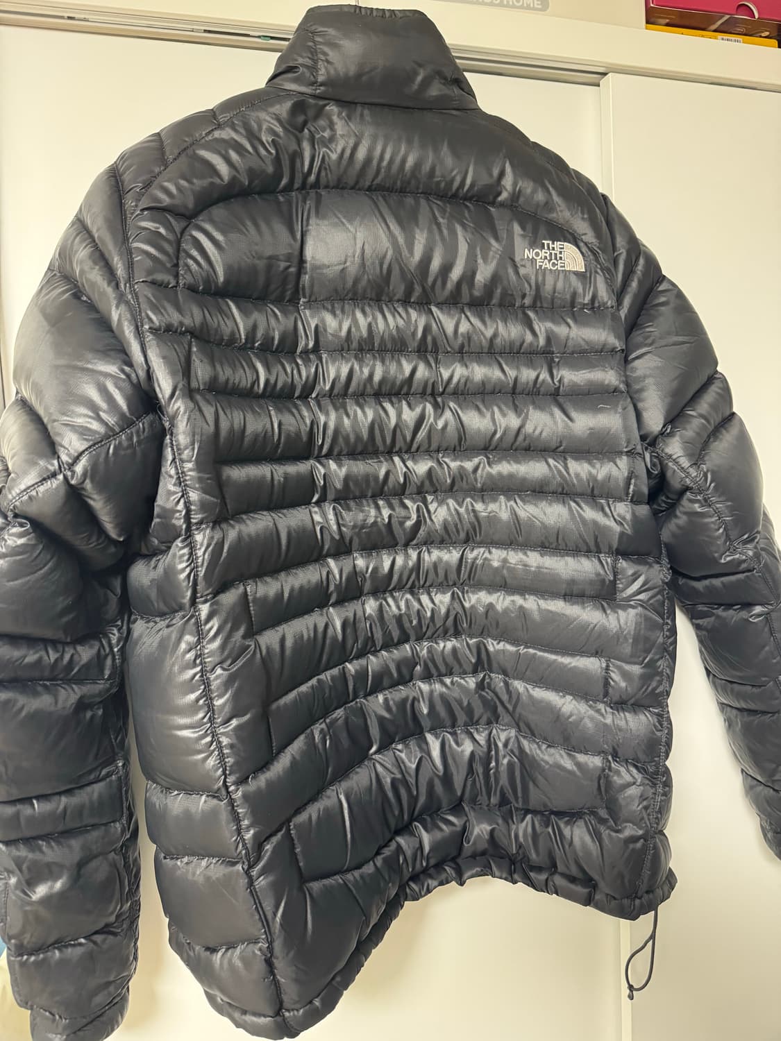 노스페이스 900 필파워 블랙 다운 초경량패딩 세탁완료 상품이미지2