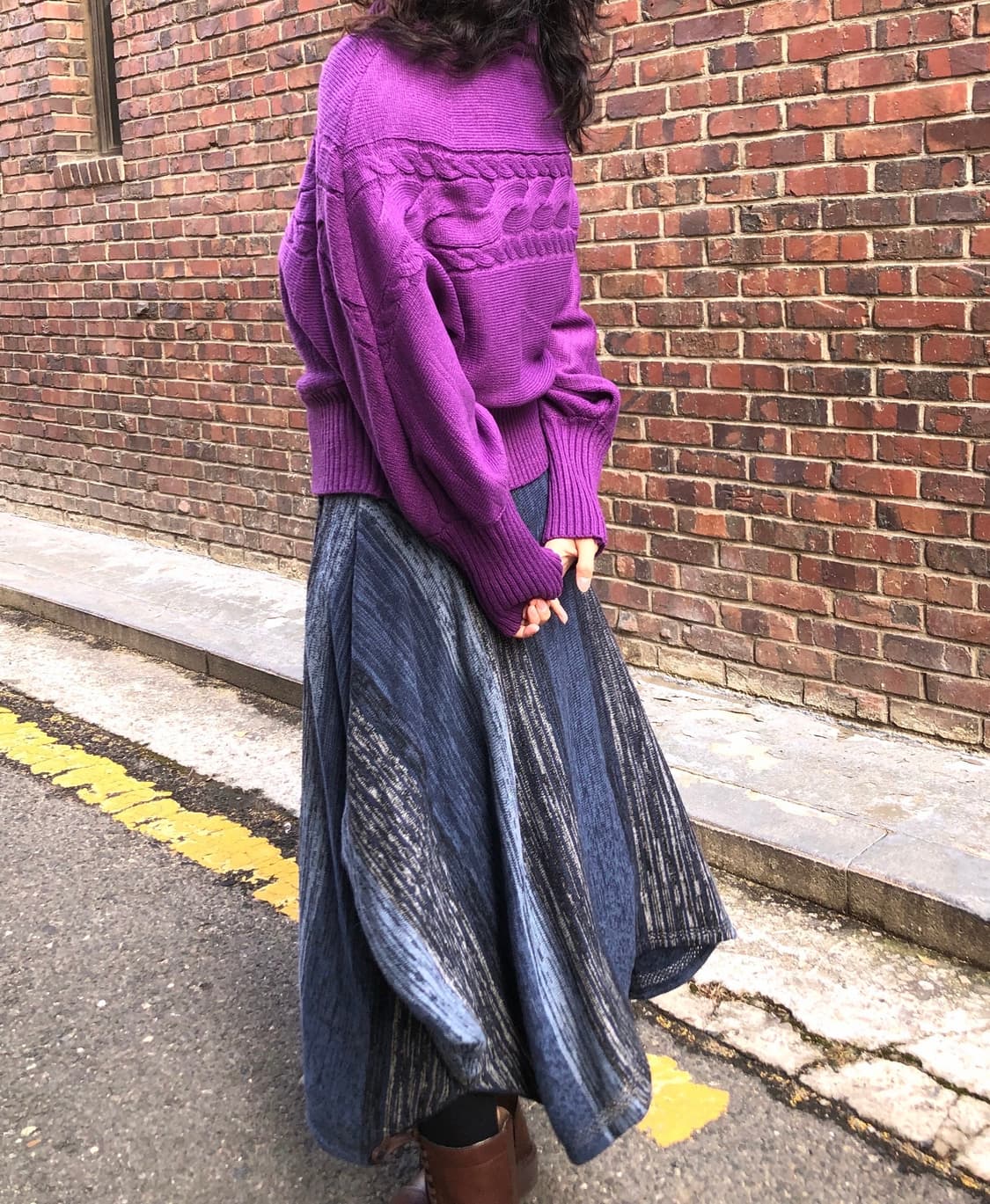 brushed skirt 상품이미지5