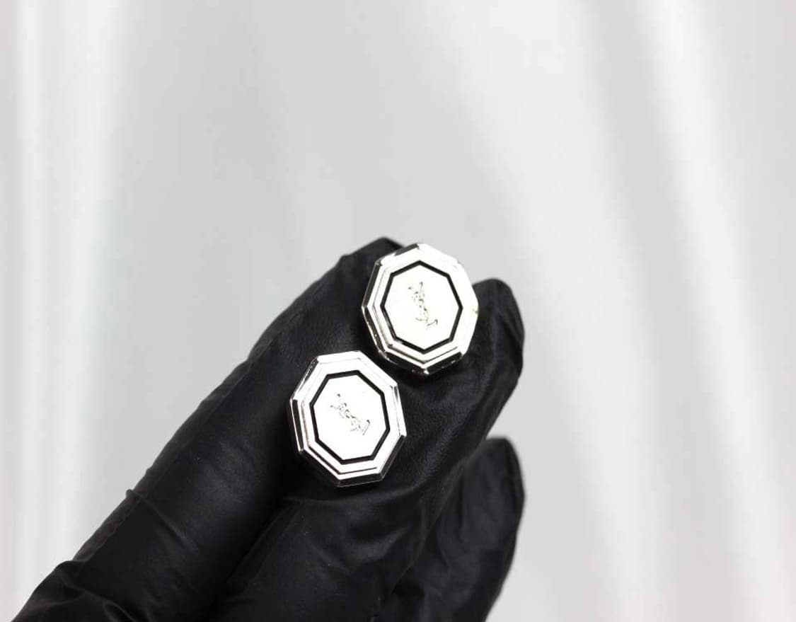 입생로랑 B+등급 남자 명품 커프스 빈티지 상품이미지8