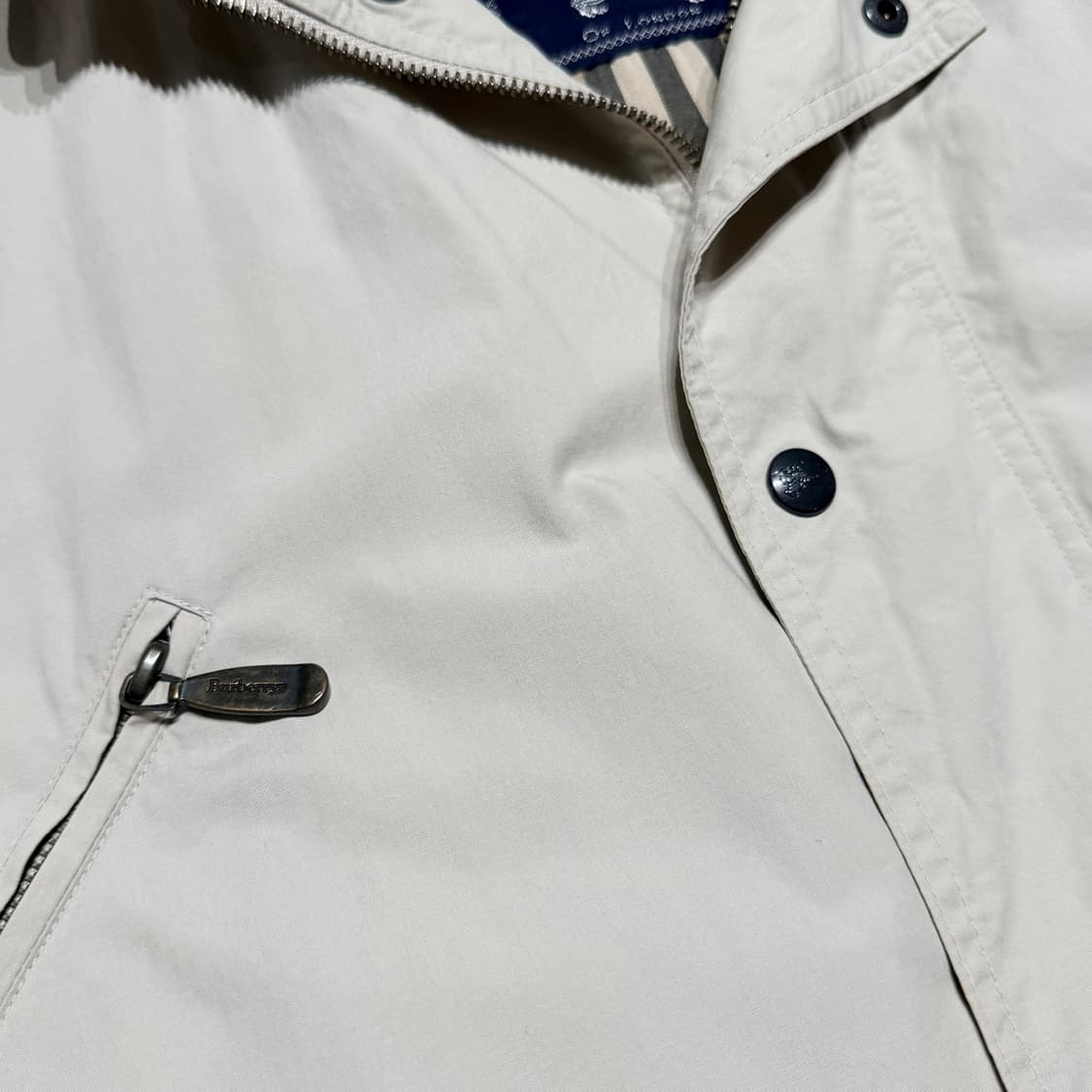 버버리 90s 하이넥 사파리 자켓 L 105 상품이미지3