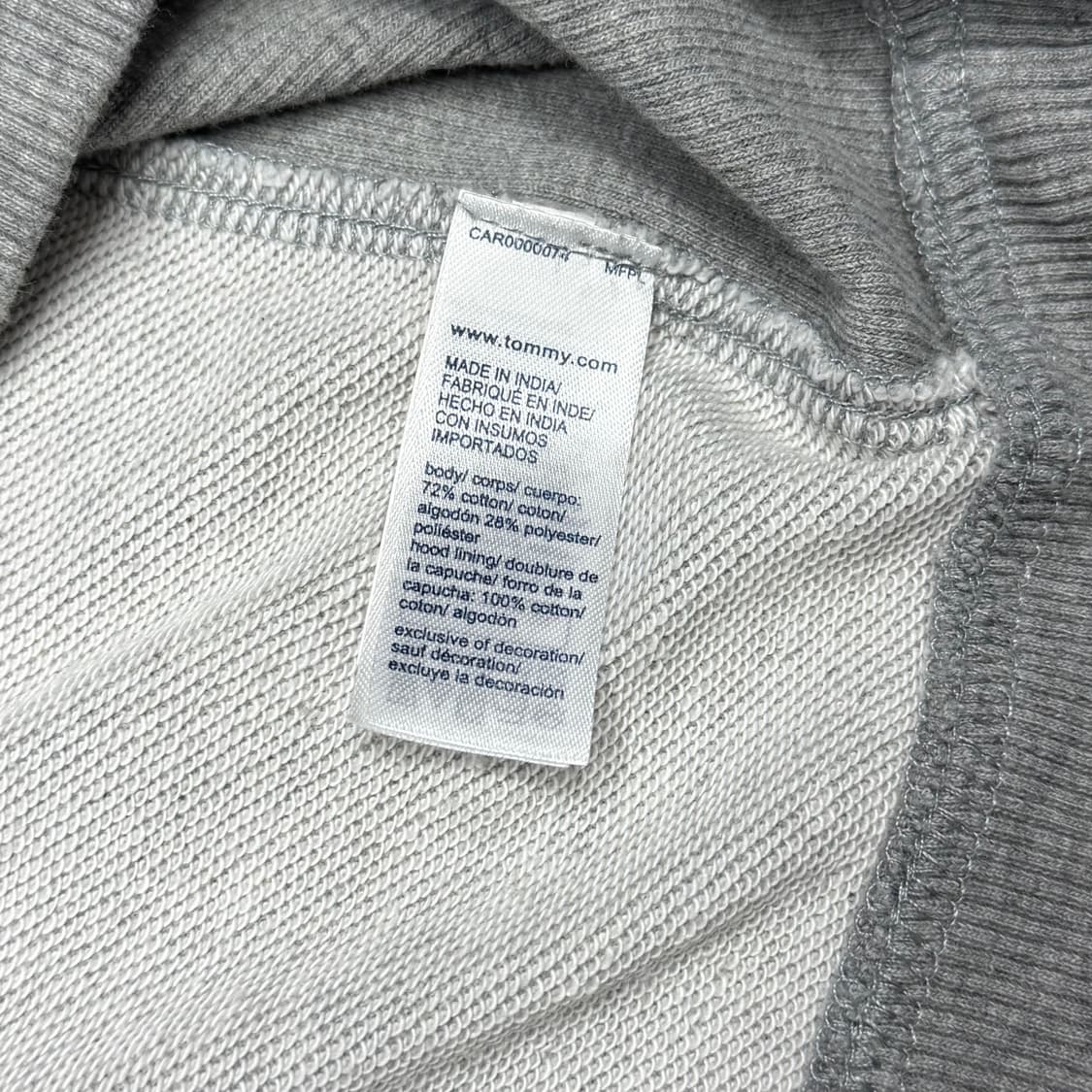 [M] 타미진스 그레이 후드집업 상품이미지6