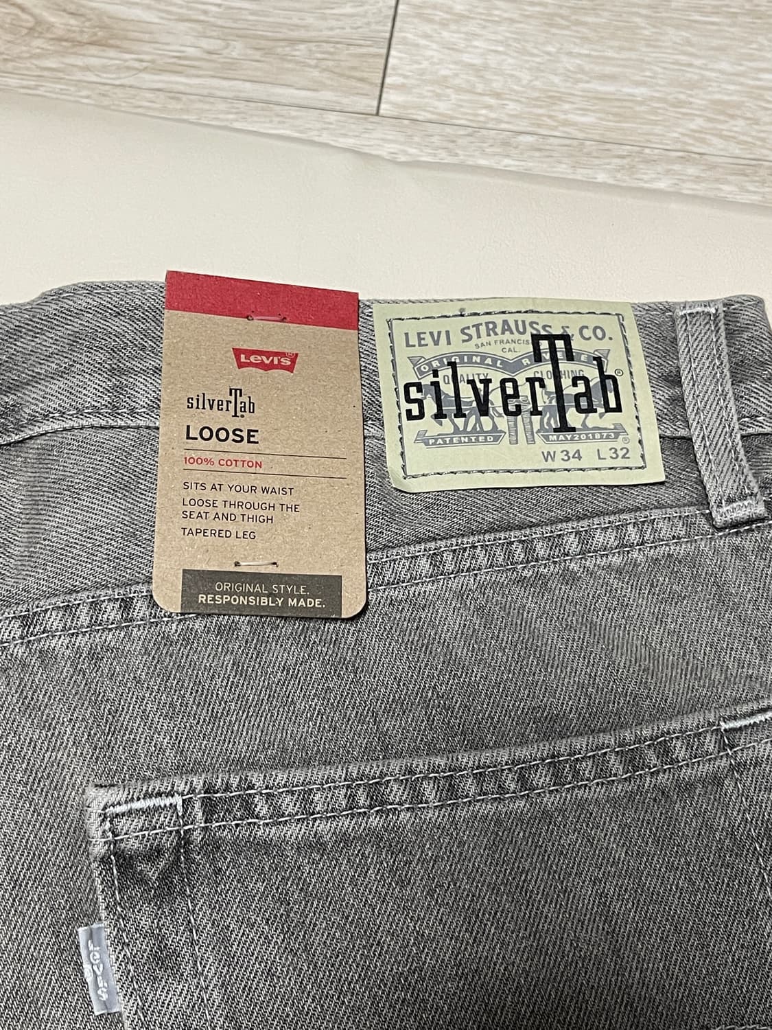 [새제품] 리바이스 실버탭 34x32 상품이미지5