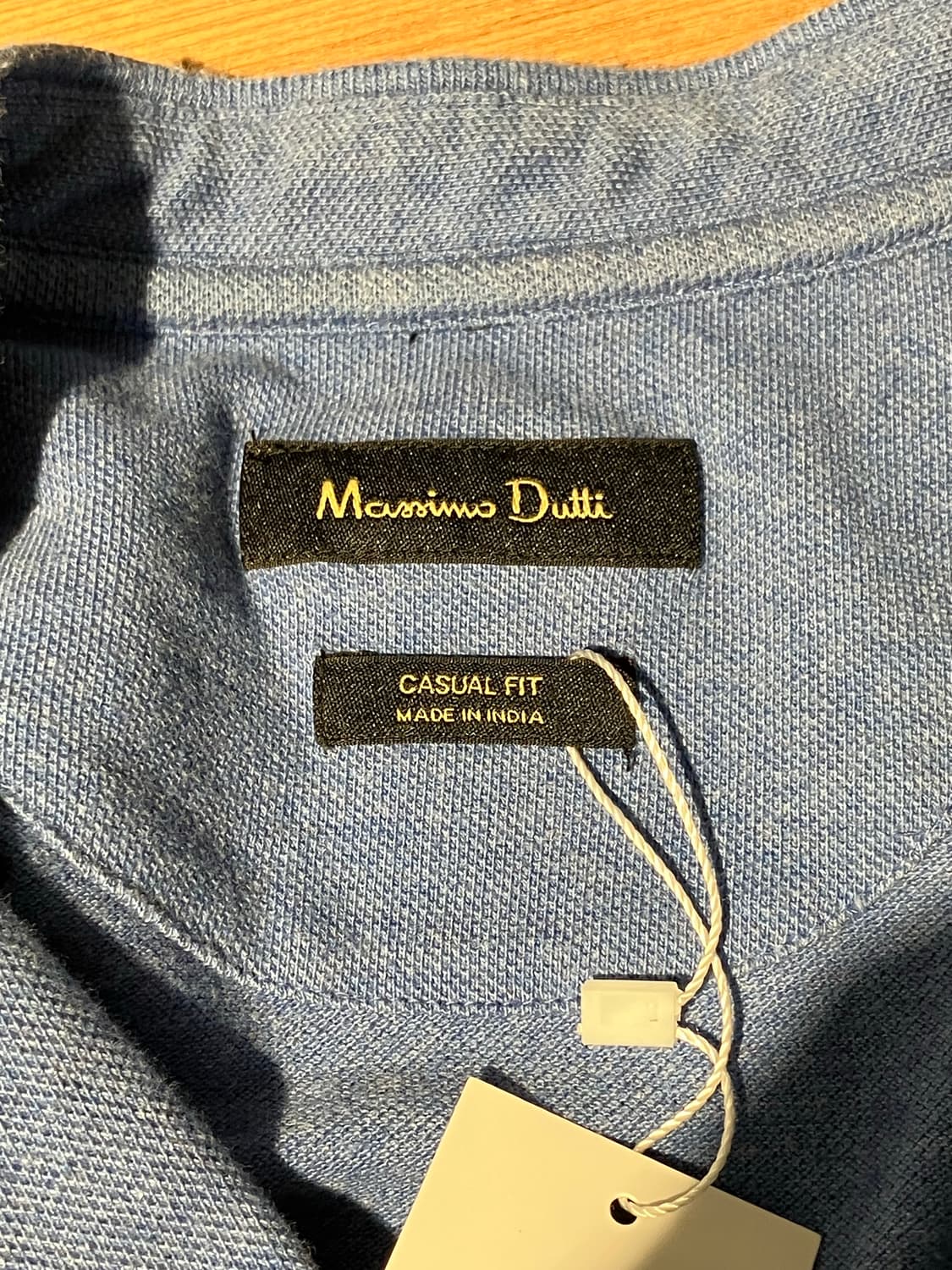 Massimo Dutti 헨리넥 반팔 티셔츠 L 상품이미지4