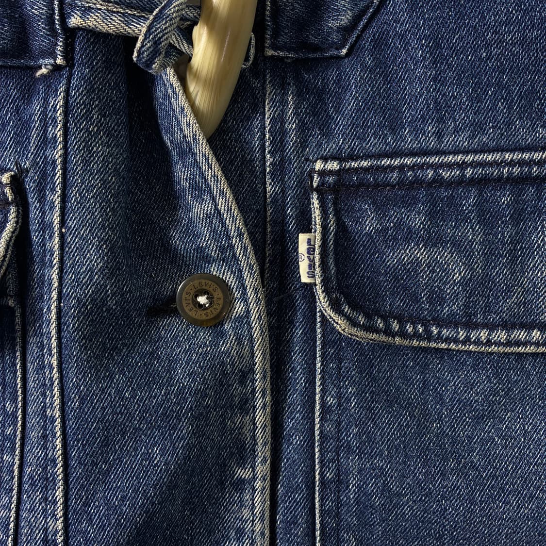 Levi's 리바이스 80‘s 실버라벨 쉐르파 데님 더플 코트 상품이미지6