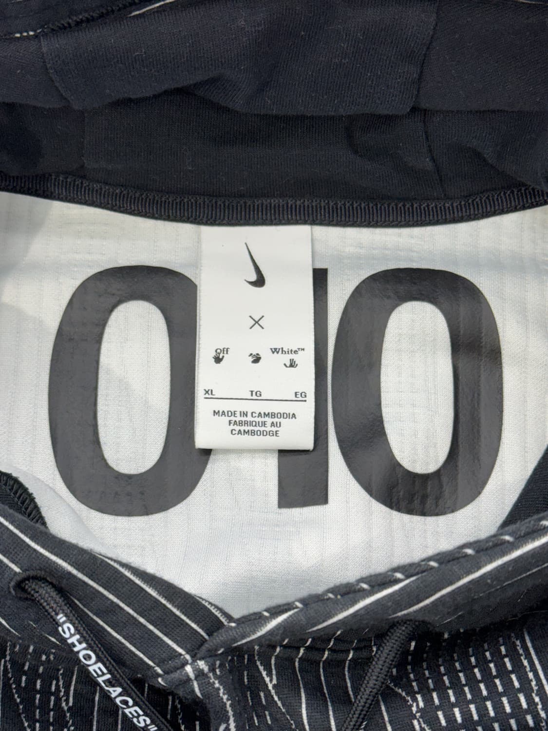 나이키 x 오프화이트 23fw 엔지니어드 후드 블랙 상품이미지7