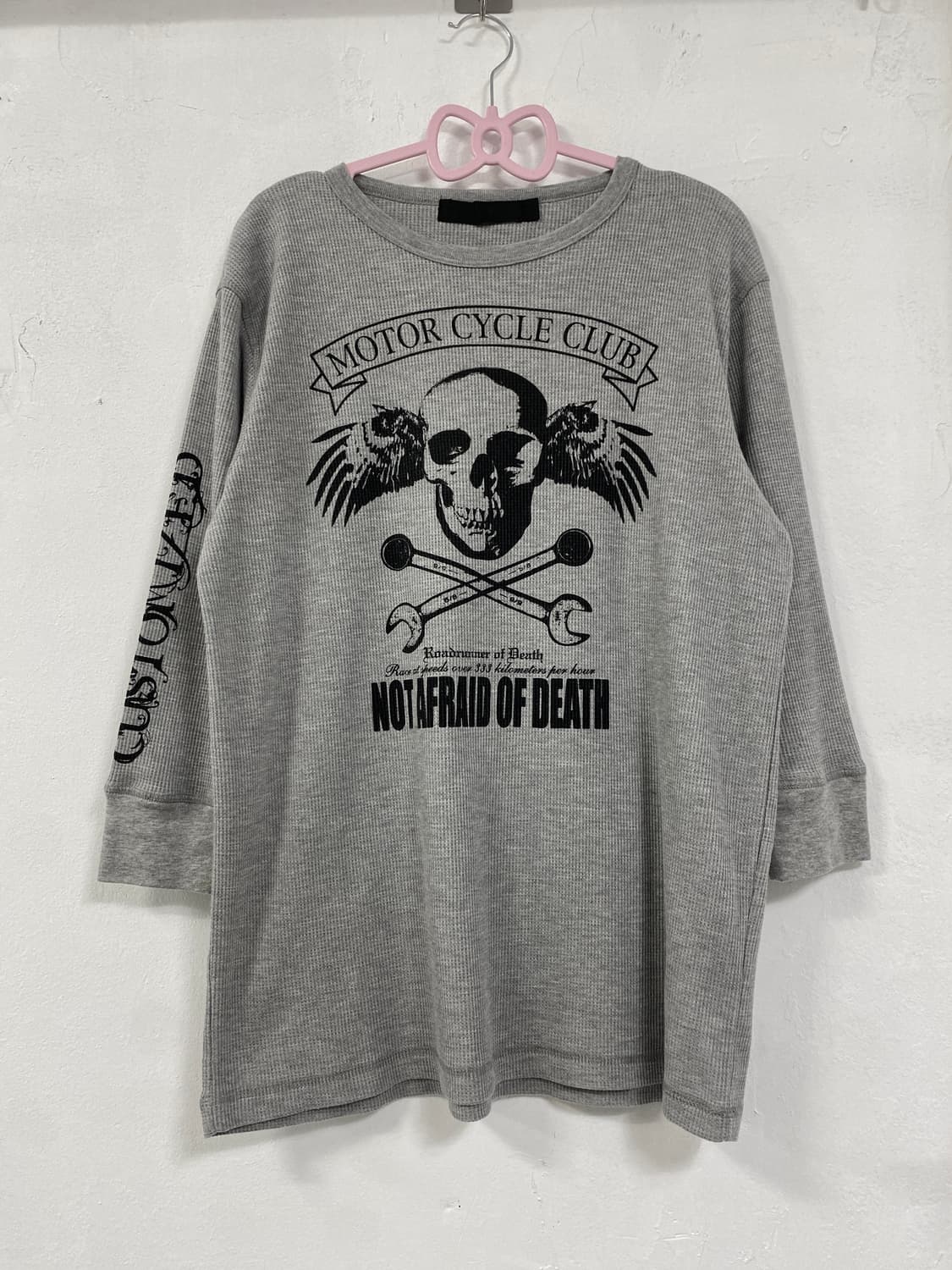 MOTORCYCLE CLUB SKULL LONGSLEEVE 상품이미지2