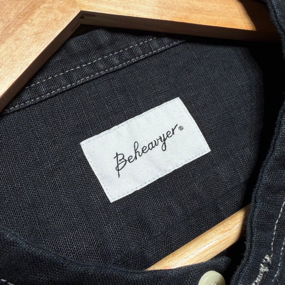 비헤비어 린넨 셔츠 자켓 XL 상품이미지2