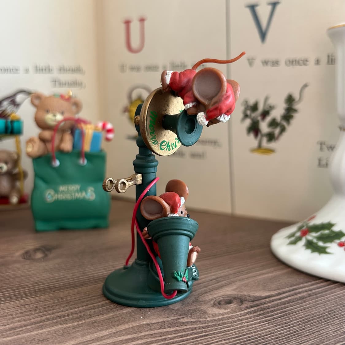 enesco 빈티지 크리스마스 트리 오너먼트  상품이미지3