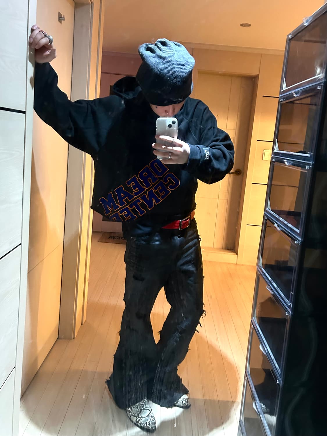 Liberal Youth Ministry Crop Hoodie 상품이미지4