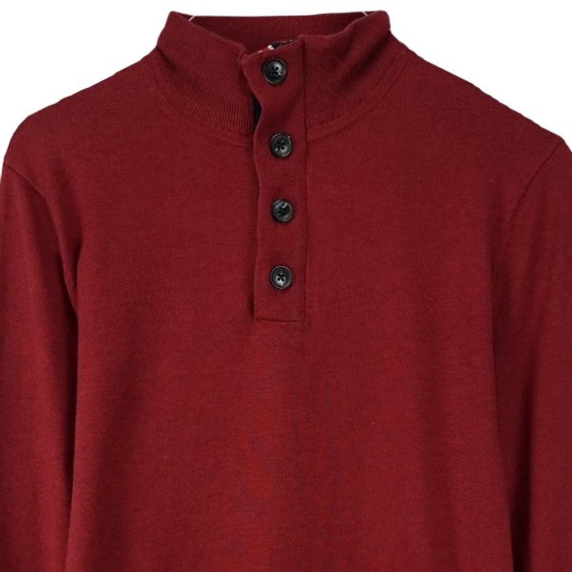 [타미힐피거] 헨리넥 니트 버건디 M19720 상품이미지4