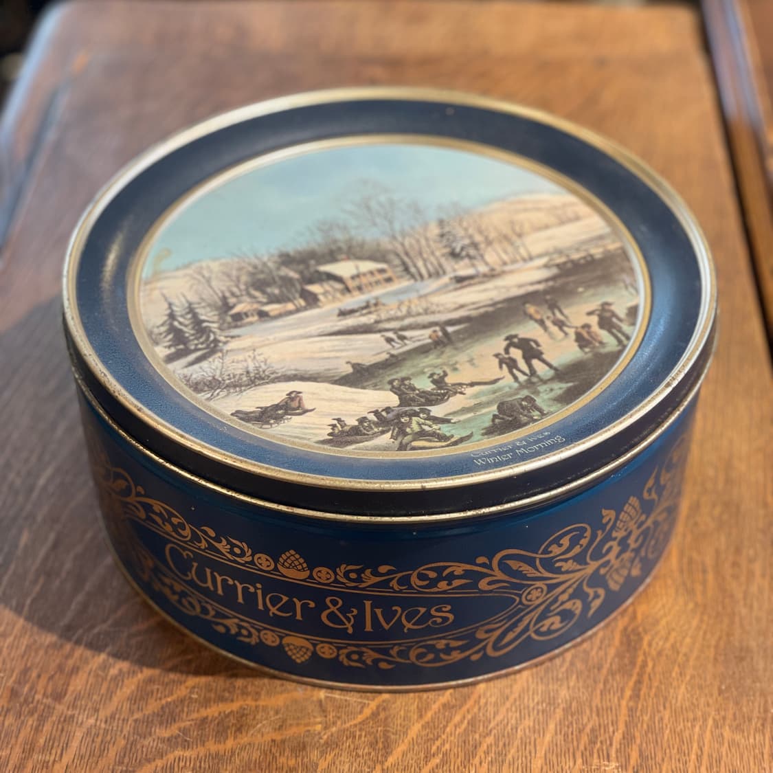 Currier & Ives 겨울 아침 틴케이스 (Schwan's 한정판) 상품이미지1