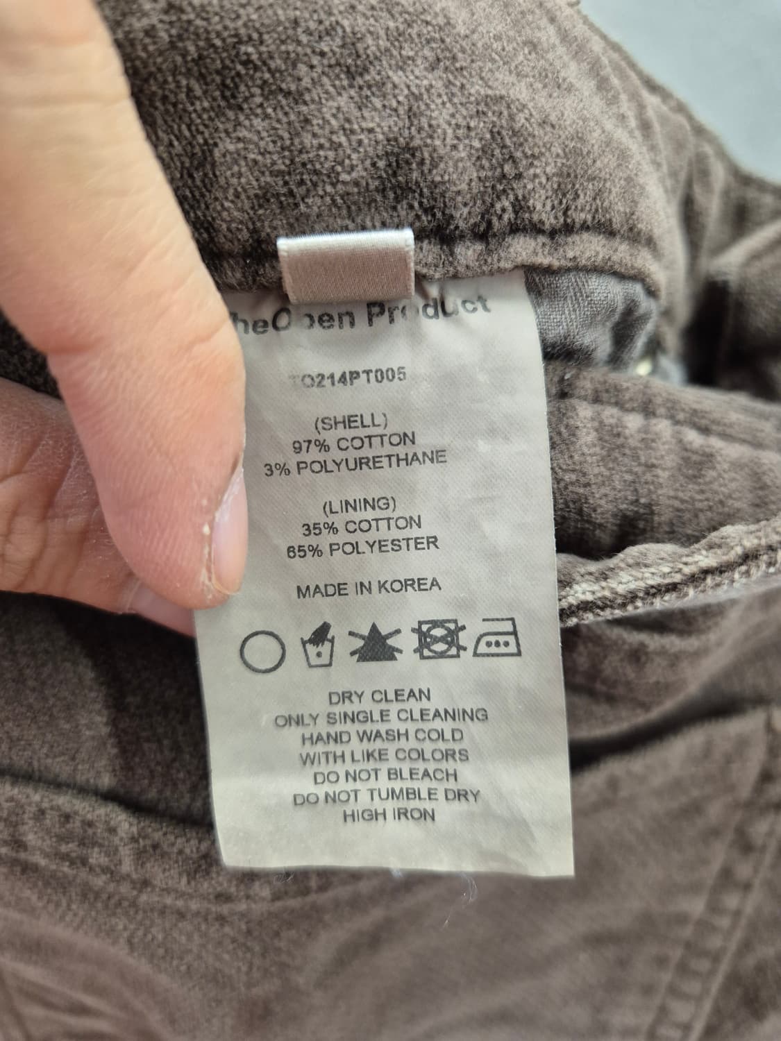 더오픈프로덕트 부츠컷 데님 팬츠 2 상품이미지6