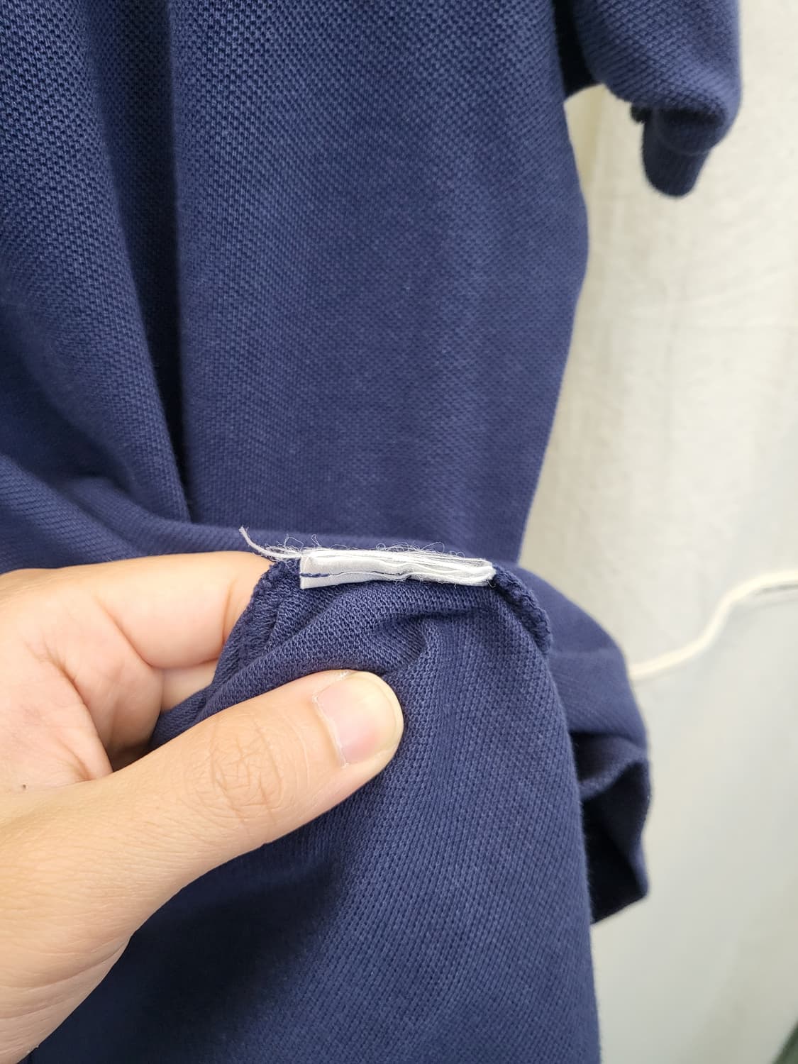 폴로 랄프로렌 네이비 반팔 카라티 상품이미지5