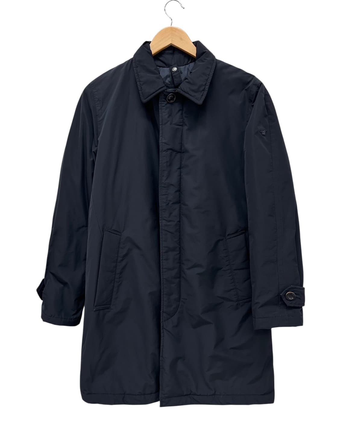 헨리코튼 누빔 롱 자켓 네이비 (M) 상품이미지1