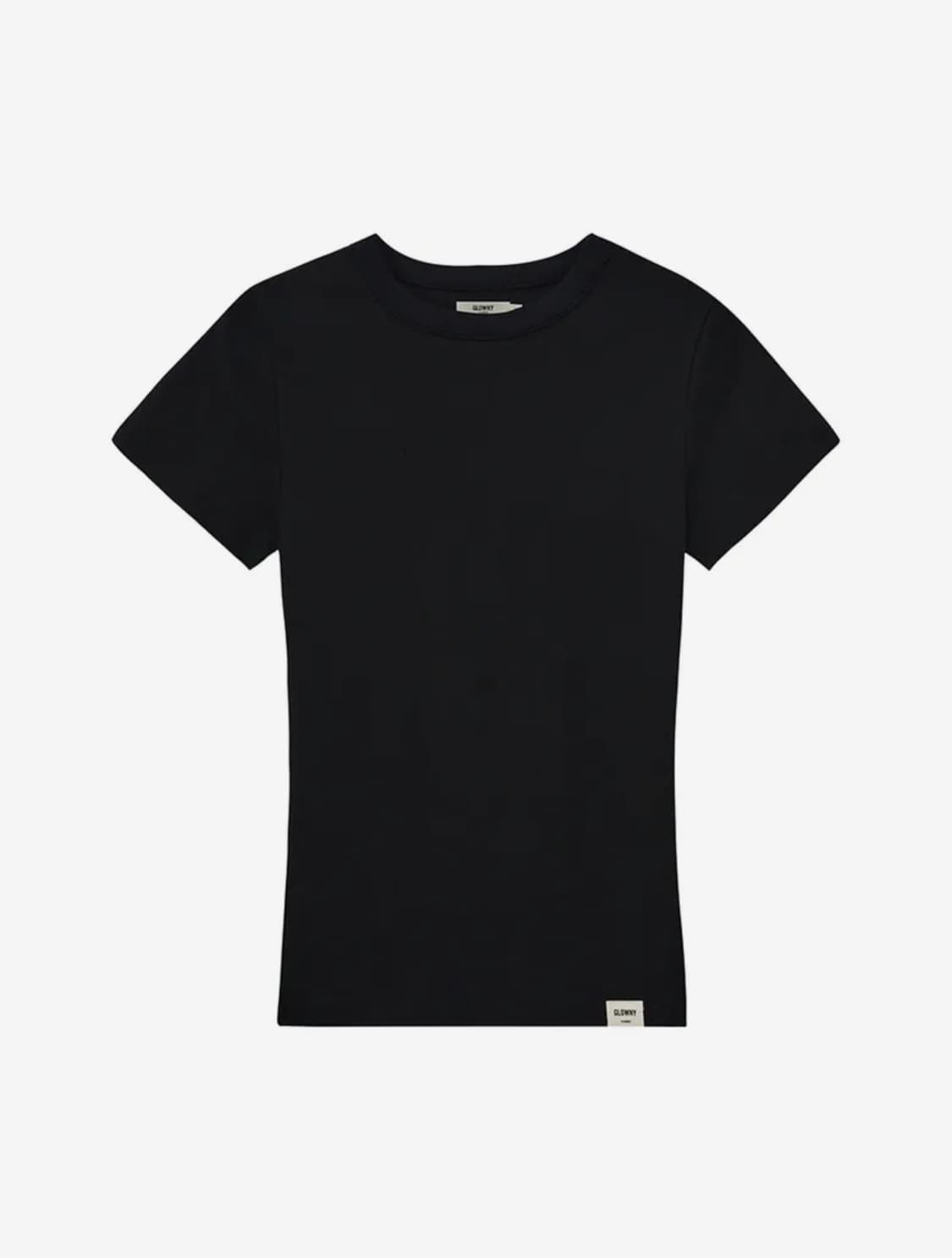 글로니 G CLASSIC FITTED TEE BLACK 상품이미지1