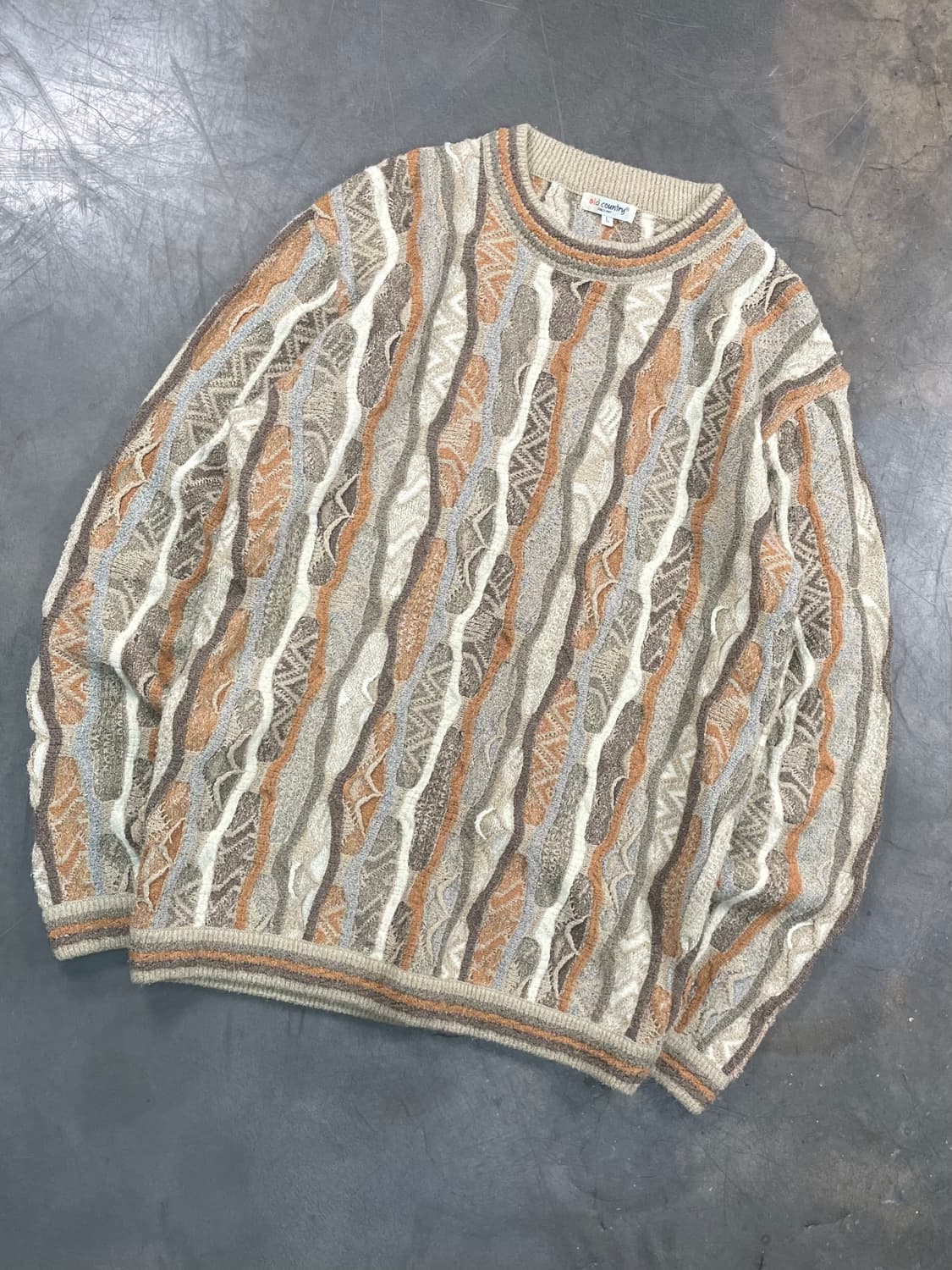 빈티지 케이블 니트 상품이미지2