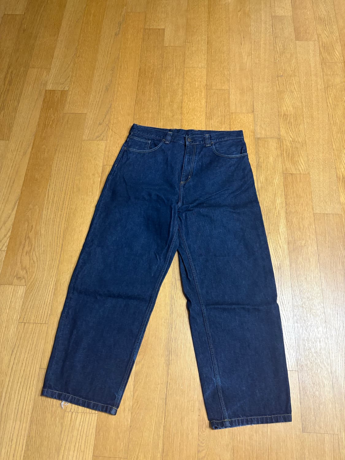 칼하트윕 wip 브랜든 팬츠 블루 상품이미지2