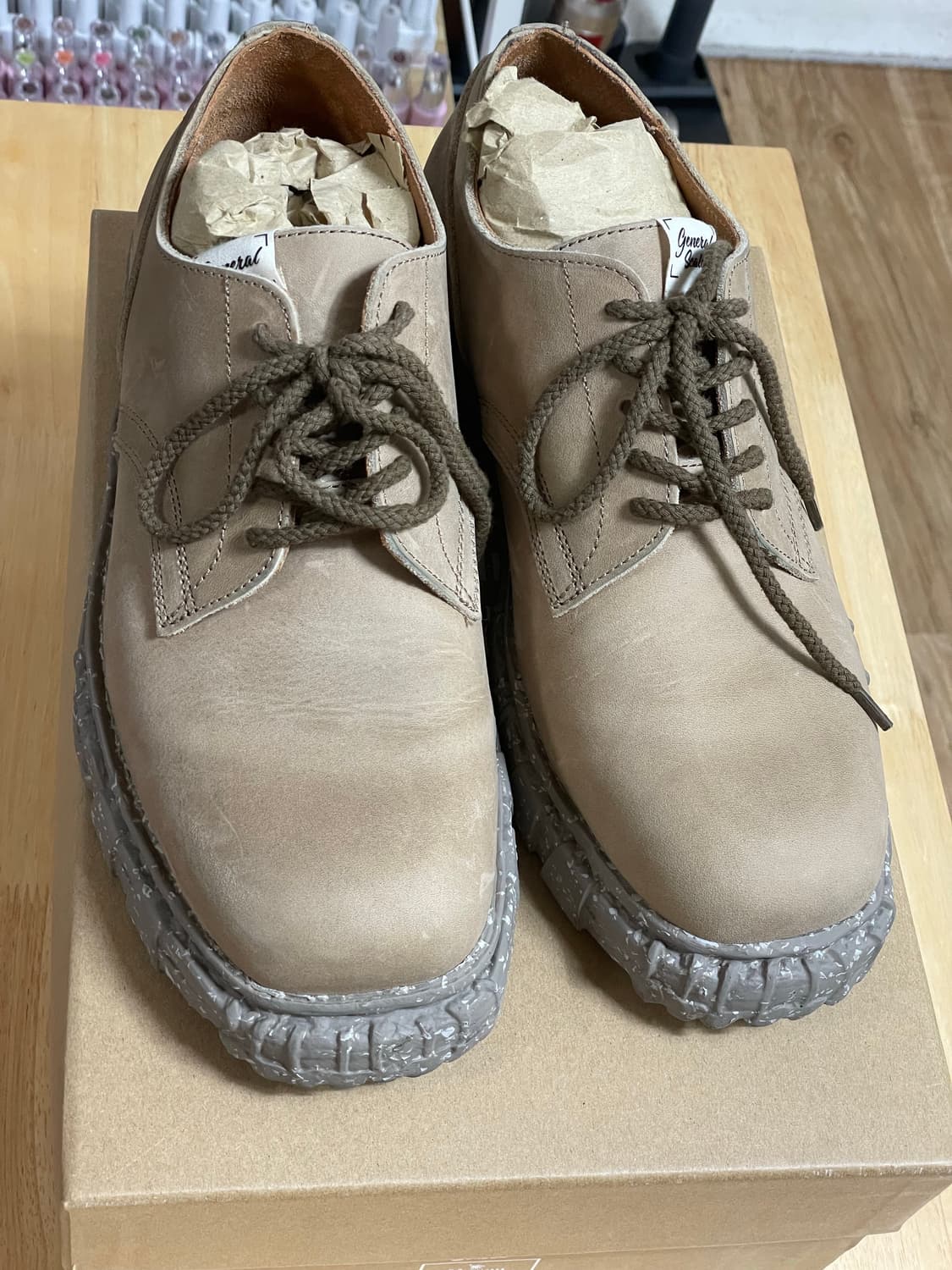 미하라 Vintage Like Sole Leather 상품이미지2