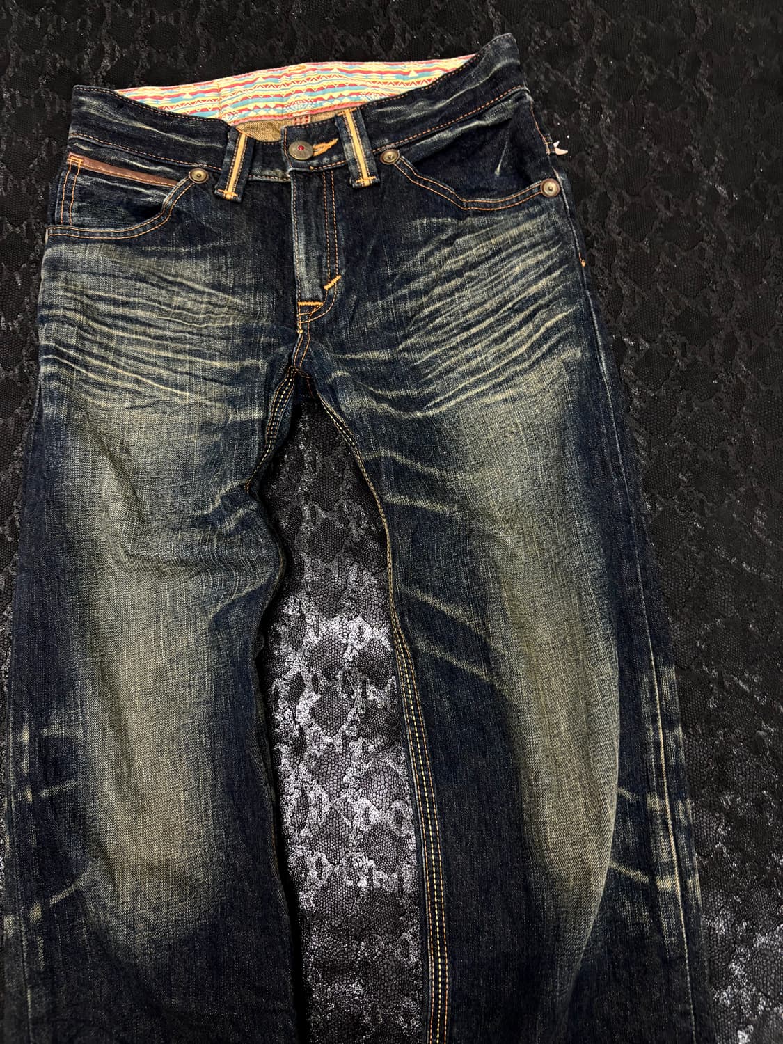 “EDWIN” Western Detail Crack Washed Pant 상품이미지6