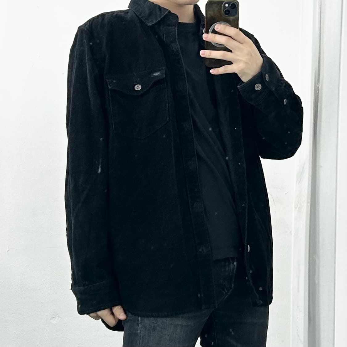 할리데이비슨 코듀로이 셔츠 상품이미지2